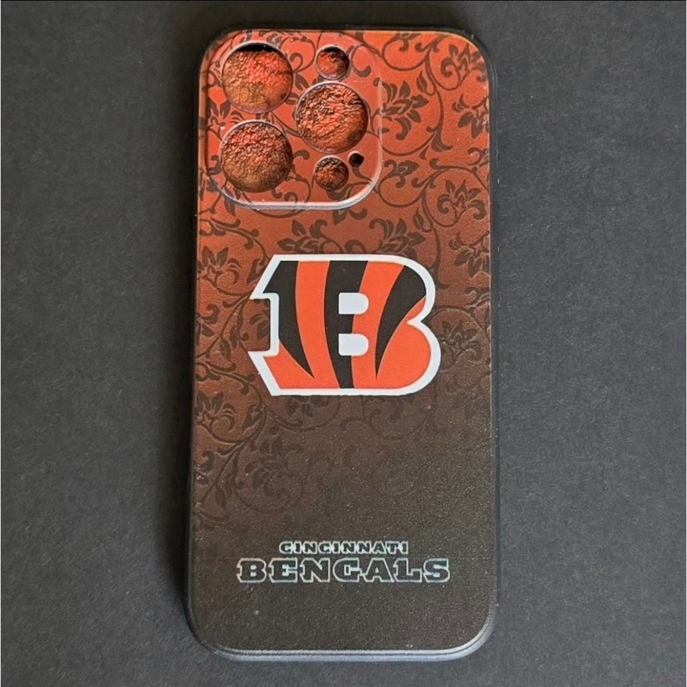 iPhone 16 Pro Cincinnati Bengals Jelly Phone Case